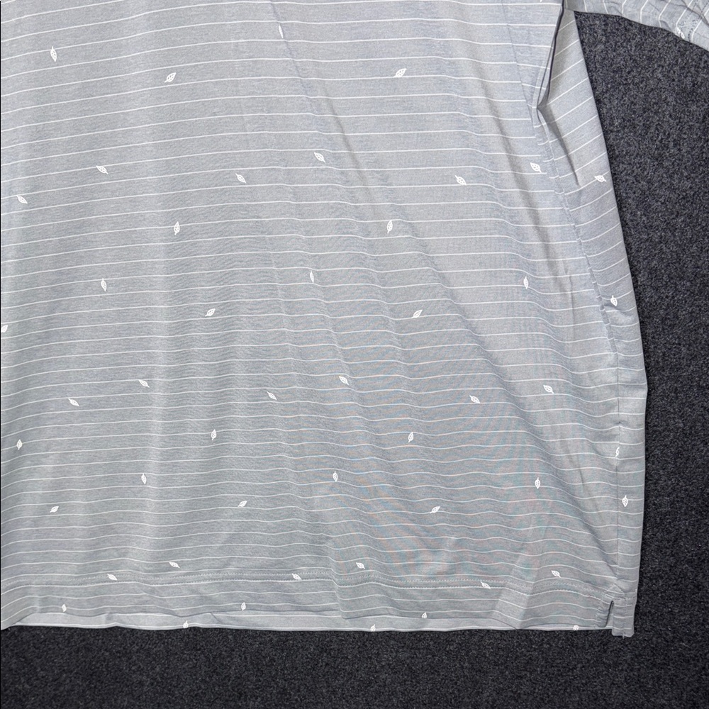 FootJoy Men's Gray Patterned Button Down Shirt - image 6